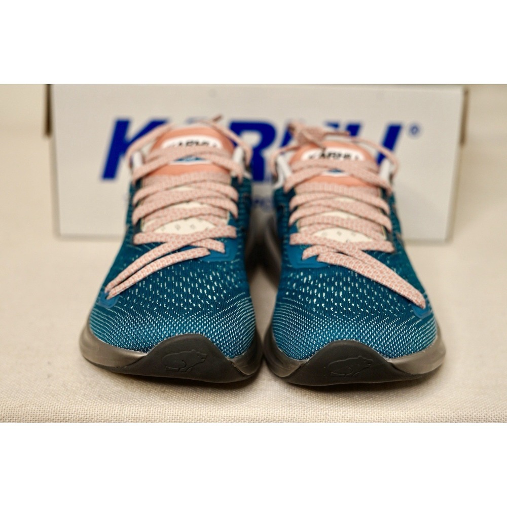 NEW Karhu Synchron 2.0 Running Shoes | 7M Blue & Rose Tan | $170.00 MSRP - Picture 10 of 13